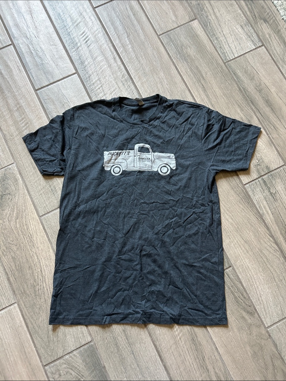 Next Level Apparel Tee with White Truck Graphic